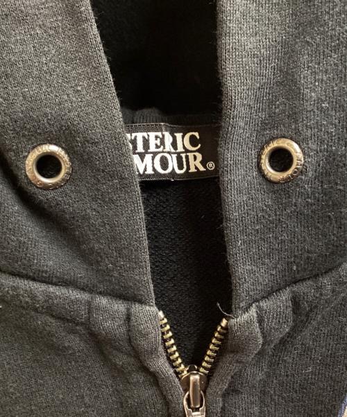 Hysteric Glamour（ヒステリックグラマー）Hysteric Glamour (ヒステリックグラマー) ジップパーカー / 0241CF09 ブラック サイズ:Sの古着・服飾アイテム