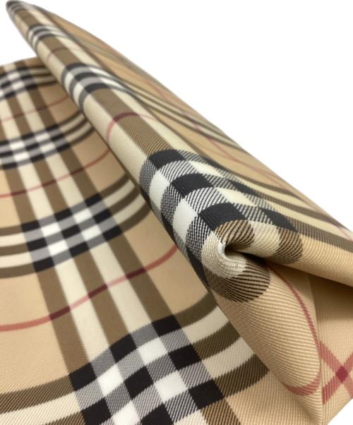 BURBERRY LONDON（バーバリーロンドン）BURBERRY LONDON (バーバリーロンドン) ノヴァチェックトートバッグ アイボリーの古着・服飾アイテム