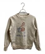 WAREHOUSEウエアハウス）の古着「SWEAT Lot403 ALOHA HAWAII / スウェット ロット403 アロハ ハワイ / Made in JAPAN」｜ベージュ