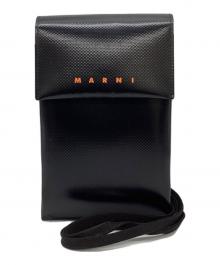 MARNI（マルニ）の古着「PVC スマートフォンケース　TEMI0004A0」｜ブラック