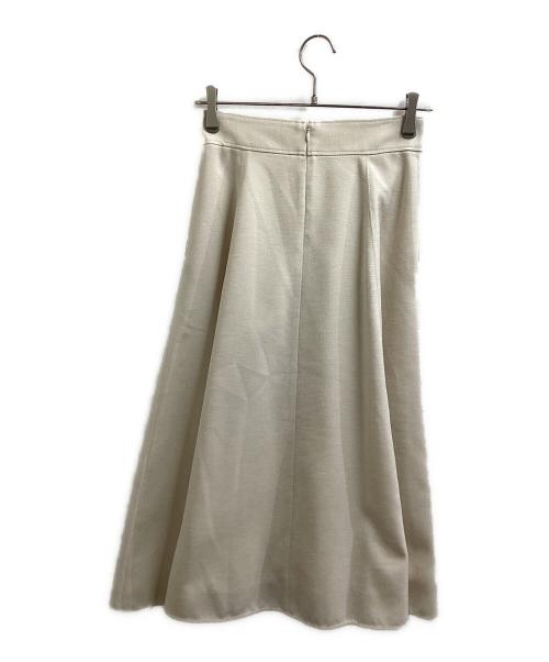 ANAYI（アナイ）ANAYI (アナイ) リネン調オックスフレアスカート　10242711350 アイボリー サイズ:36の古着・服飾アイテム