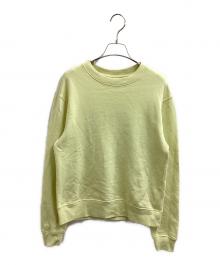 DRIES VAN NOTEN（ドリスヴァンノッテン）の古着「クルーネックスウェット」｜イエロー