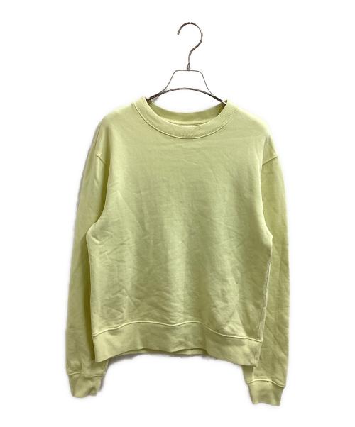 DRIES VAN NOTEN（ドリスヴァンノッテン）DRIES VAN NOTEN (ドリスヴァンノッテン) クルーネックスウェット イエロー サイズ:XSの古着・服飾アイテム
