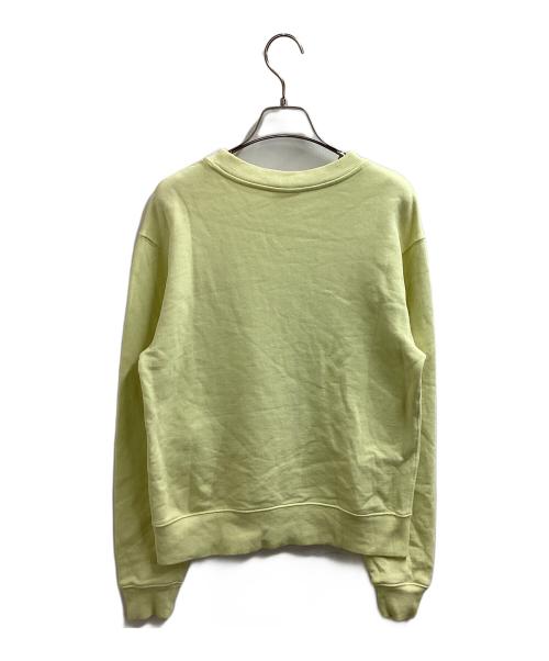 DRIES VAN NOTEN（ドリスヴァンノッテン）DRIES VAN NOTEN (ドリスヴァンノッテン) クルーネックスウェット イエロー サイズ:XSの古着・服飾アイテム