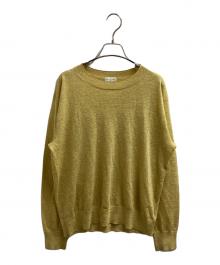 DRIES VAN NOTEN（ドリスヴァンノッテン）の古着「ラメニット」｜ゴールド