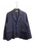 ENCENS（エンソン）の古着「2 BUTTON TAILORED JACKET A / 2ボタン テーラードジャケット / Made in JAPAN」｜ネイビー