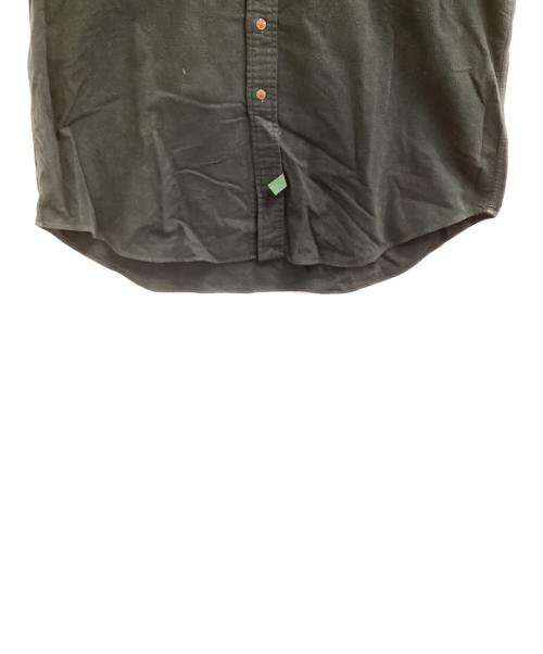 POLO COUNTRY（ポロカントリー）POLO COUNTRY  (ポロカントリー) シャモアクロスシャツ / Polo Sportsmanバックプリント / 90s ブラック サイズ:Lの古着・服飾アイテム