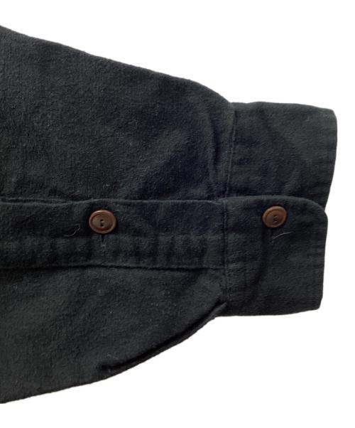 POLO COUNTRY（ポロカントリー）POLO COUNTRY  (ポロカントリー) シャモアクロスシャツ / Polo Sportsmanバックプリント / 90s ブラック サイズ:Lの古着・服飾アイテム