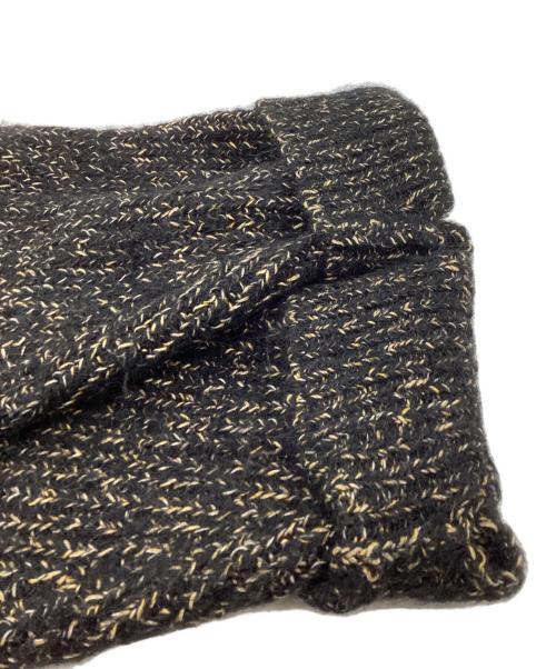 ATELIER BETON（アトリエベトン）ATELIER BETON (アトリエベトン) ALPACA CREW-NECK SWEATER ブラック サイズ:3の古着・服飾アイテム
