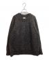 ATELIER BETON（アトリエベトン）の古着「ALPACA CREW-NECK SWEATER」｜ブラック