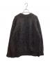 ATELIER BETON (アトリエベトン) ALPACA CREW-NECK SWEATER ブラック サイズ:3：10000円
