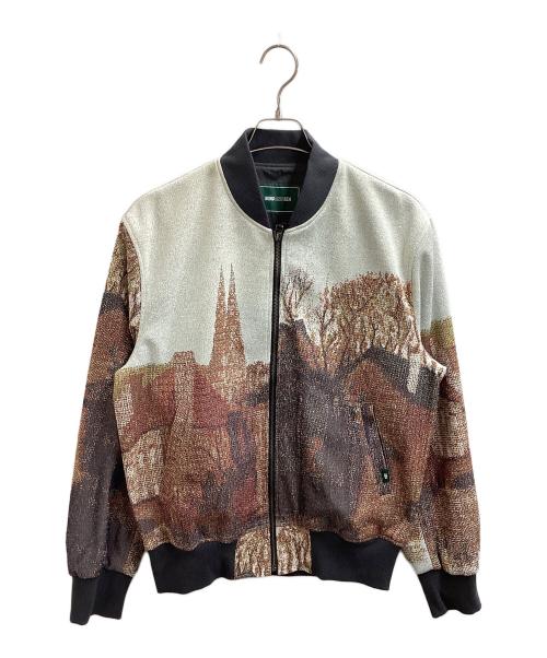 WIND AND SEA（ウィンダンシー）WIND AND SEA (ウィンダンシー) LANDSCAPE JACQUARD BLOUSON / WDS-0-FAL-24-Q1-JK-10 / タグ付き マルチカラー サイズ:Mの古着・服飾アイテム