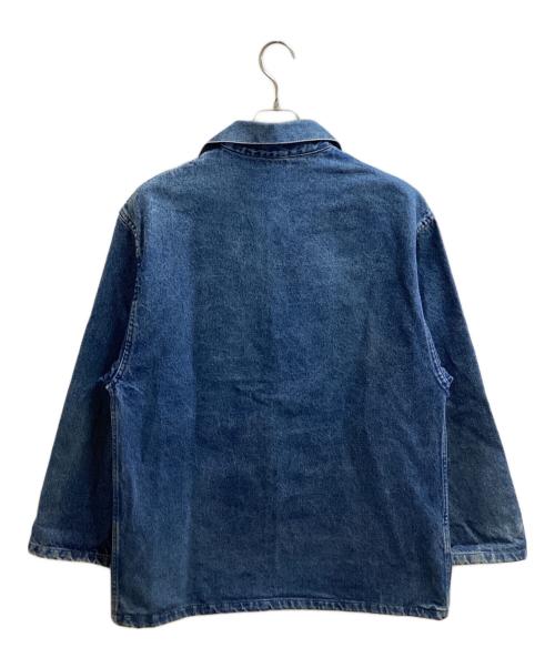 古着（フルギ）古着 (フルギ) デニムスモック ブルー サイズ:46の古着・服飾アイテム