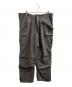 NO BRAND（ノーブランド）の古着「後染めスノーカモオーバーパンツ / Over-dyed Snow Camo Pants / 8415-00-935-0572」｜グレー