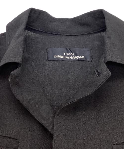 tricot COMME des GARCONS（トリココムデギャルソン）tricot COMME des GARCONS (トリココムデギャルソン) シャツワンピース / shirt dress / TO-100080 / AD1994 / 95SS ブラック サイズ:表記なしの古着・服飾アイテム