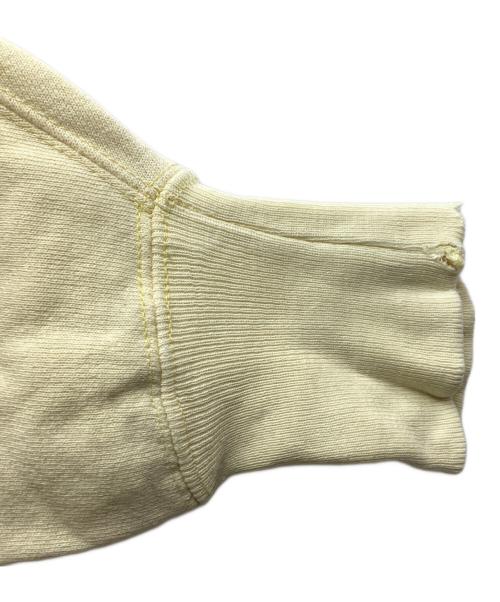 Champion（チャンピオン）Champion (チャンピオン) リバースウィーブスウェット / USA製 / 刺繍タグ / 90s イエロー サイズ:Mの古着・服飾アイテム
