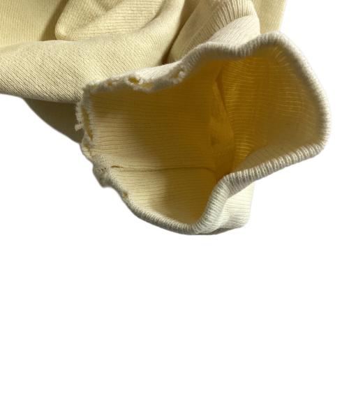 Champion（チャンピオン）Champion (チャンピオン) リバースウィーブスウェット / USA製 / 刺繍タグ / 90s イエロー サイズ:Mの古着・服飾アイテム