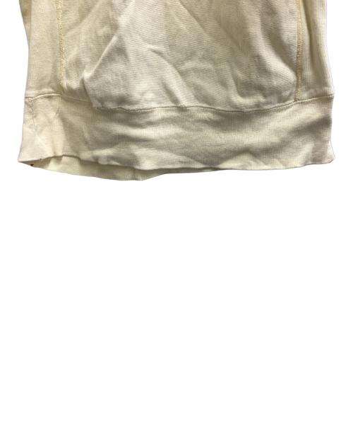 Champion（チャンピオン）Champion (チャンピオン) リバースウィーブスウェット / USA製 / 刺繍タグ / 90s イエロー サイズ:Mの古着・服飾アイテム