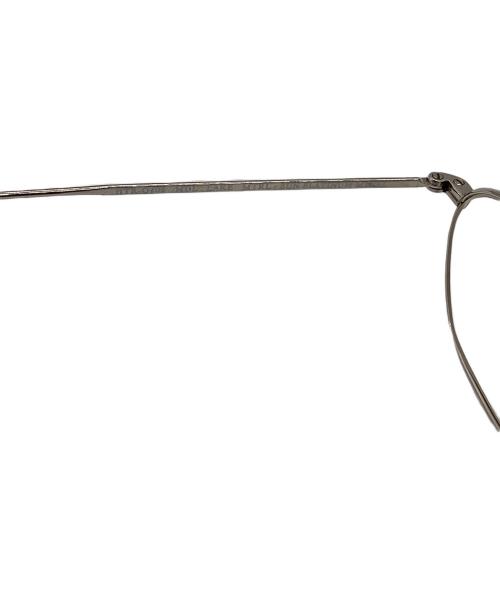 HATRA OPTICAL（ハトラ オプティカル）HATRA OPTICAL (ハトラ オプティカル) オーバル眼鏡 / HTR-O/02 / LAKE / SUN PLATINUM METAL シルバー サイズ:-の古着・服飾アイテム