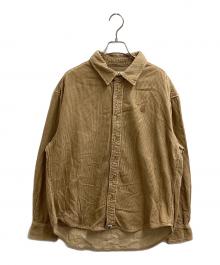 A BATHING APE（アベイシングエイプ）の古着「コーデュロイシャツ」｜ベージュ