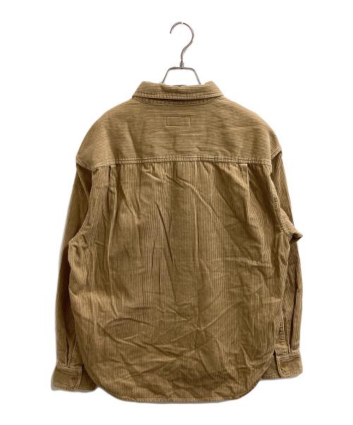 A BATHING APE（アベイシングエイプ）A BATHING APE (アベイシングエイプ) コーデュロイシャツ ベージュ サイズ:Mの古着・服飾アイテム