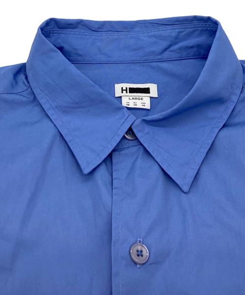 H BEAUTY&YOUTH（エイチ ビューティー&ユース）H BEAUTY&YOUTH (エイチ ビューティー&ユース) ザ ユージュアル バルーンレギュラーカラーシャツ / 1211-250-8365 ブルー サイズ:Lの古着・服飾アイテム
