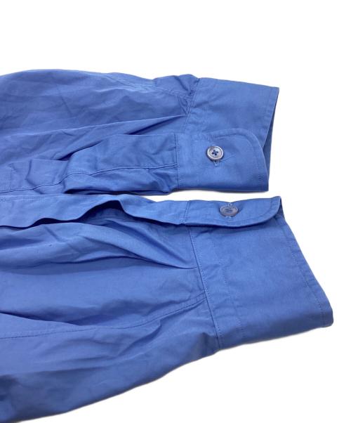 H BEAUTY&YOUTH（エイチ ビューティー&ユース）H BEAUTY&YOUTH (エイチ ビューティー&ユース) ザ ユージュアル バルーンレギュラーカラーシャツ / 1211-250-8365 ブルー サイズ:Lの古着・服飾アイテム