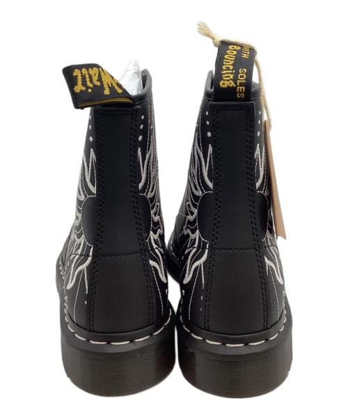 Dr.Martens（ドクターマーチン）Dr.Martens (ドクターマーチン) 8ホールブーツ / 1460 / SOLAR FLARE ブラック サイズ:8の古着・服飾アイテム