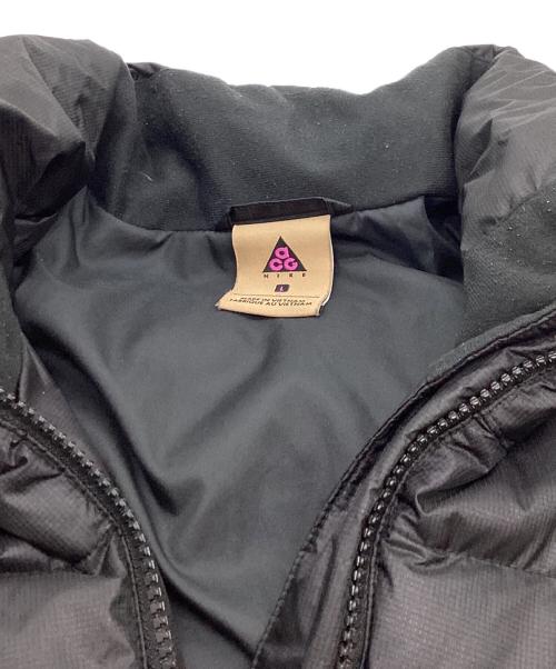 NIKE ACG（ナイキエーシージー）NIKE ACG (ナイキエーシージー) Down Fill Jacket ブラック サイズ:Lの古着・服飾アイテム
