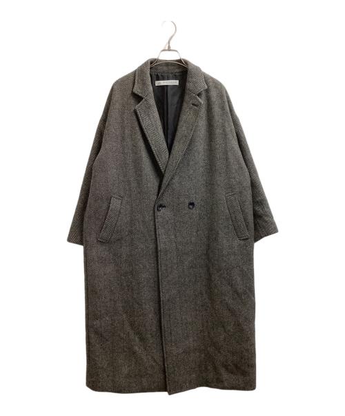 journal standard luxe（ジャーナルスタンダード ラックス）JOURNAL STANDARD LUXE (ジャーナルスタンダード ラックス) WフェイスメルトンWブレストコート / 20020440013040 グレー サイズ:FREEの古着・服飾アイテム