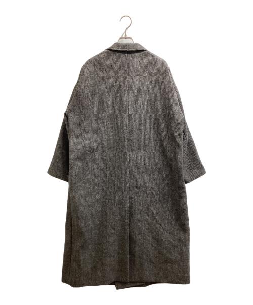 journal standard luxe（ジャーナルスタンダード ラックス）JOURNAL STANDARD LUXE (ジャーナルスタンダード ラックス) WフェイスメルトンWブレストコート / 20020440013040 グレー サイズ:FREEの古着・服飾アイテム