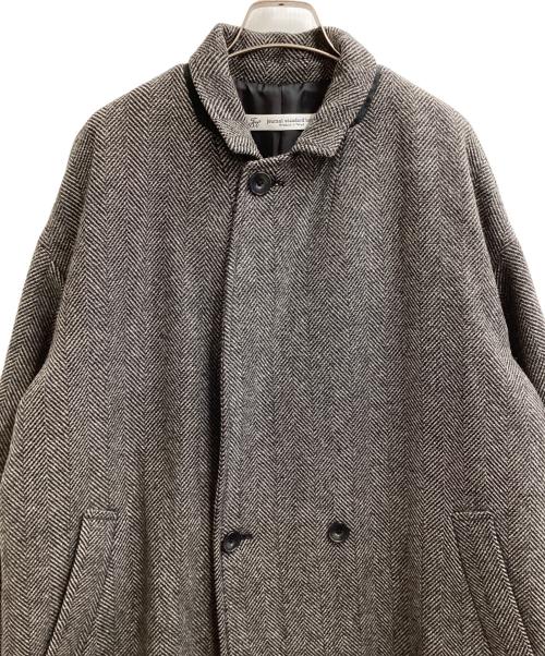 journal standard luxe（ジャーナルスタンダード ラックス）JOURNAL STANDARD LUXE (ジャーナルスタンダード ラックス) WフェイスメルトンWブレストコート / 20020440013040 グレー サイズ:FREEの古着・服飾アイテム