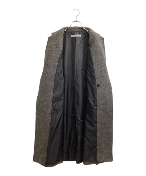 journal standard luxe（ジャーナルスタンダード ラックス）JOURNAL STANDARD LUXE (ジャーナルスタンダード ラックス) WフェイスメルトンWブレストコート / 20020440013040 グレー サイズ:FREEの古着・服飾アイテム