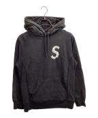 SUPREMEシュプリーム）の古着「S Logo Hooded Sweatshirt」｜ブラック