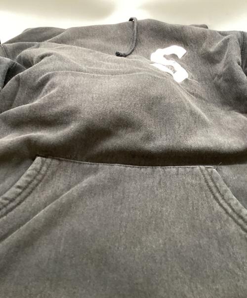 SUPREME（シュプリーム）Supreme (シュプリーム) S Logo Hooded Sweatshirt ブラック サイズ:Mの古着・服飾アイテム