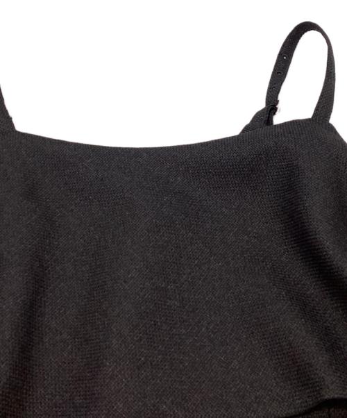 Diagram（ダイアグラム）Diagram (ダイアグラム) レイヤードキャミワンピース / Layered cami dress / 0324331003 ブラック サイズ:36の古着・服飾アイテム