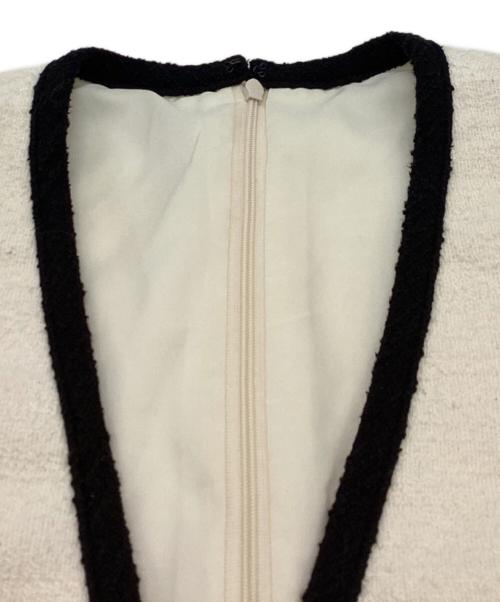 Diagram（ダイアグラム）Diagram (ダイアグラム) パイピングジャンパースカート / サロペット / 0322421220 アイボリー サイズ:36の古着・服飾アイテム