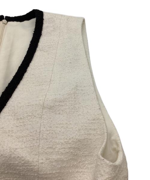 Diagram（ダイアグラム）Diagram (ダイアグラム) パイピングジャンパースカート / サロペット / 0322421220 アイボリー サイズ:36の古着・服飾アイテム