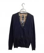 N°21ヌメロヴェントゥーノ）の古着「切替カーディガン / 17S-A023-7615」｜ブラック