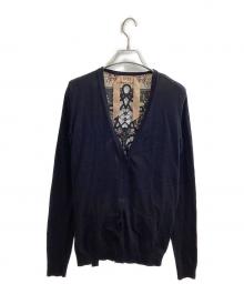 N°21（ヌメロヴェントゥーノ）の古着「切替カーディガン / 17S-A023-7615」｜ブラック