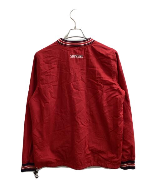 SUPREME（シュプリーム）Supreme (シュプリーム) Champion (チャンピオン) 18SS / ナイロンプルオーバージャケット レッド サイズ:Mの古着・服飾アイテム