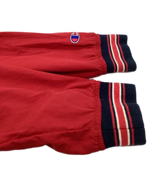 SUPREME（シュプリーム）Supreme (シュプリーム) Champion (チャンピオン) 18SS / ナイロンプルオーバージャケット レッド サイズ:Mの古着・服飾アイテム