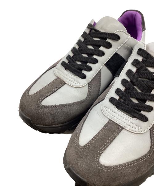 MBT（エムビーティー）MBT (エムビーティー) ローカットスニーカー MORGAN MS019 グレー サイズ:38の古着・服飾アイテム