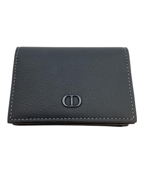 Dior（ディオール）DIOR (ディオール) ICONビジネスカードホルダー　 ブルーの古着・服飾アイテム