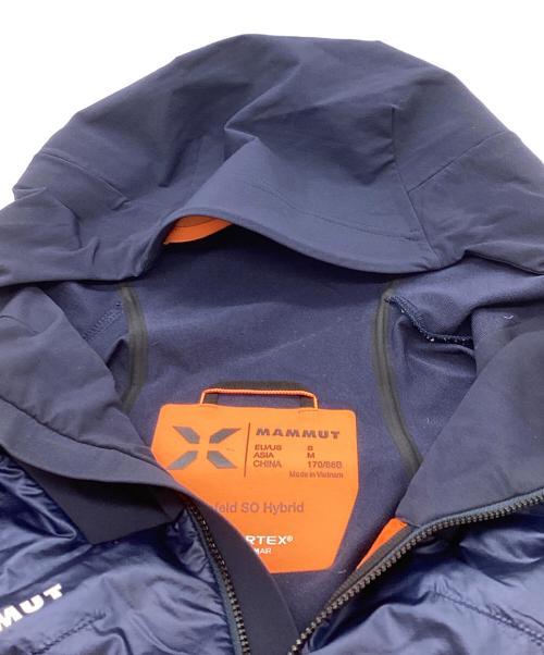 MAMMUT（マムート）MAMMUT (マムート) Eisfeld SO Hybrid Hooded Jacket Men ネイビー サイズ:Mの古着・服飾アイテム