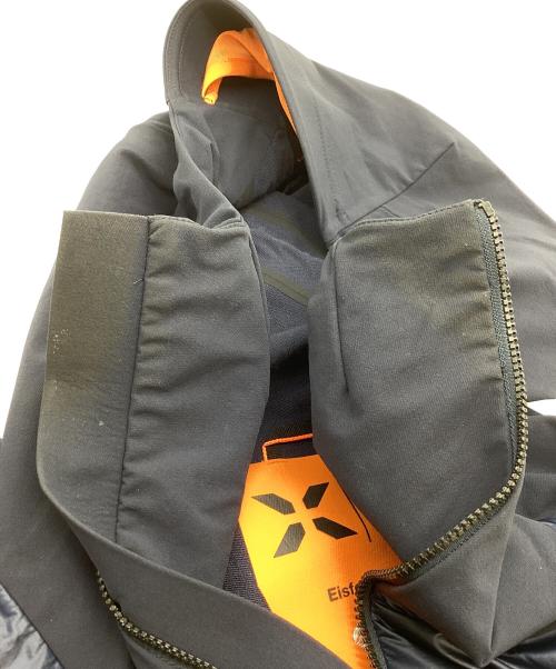 MAMMUT（マムート）MAMMUT (マムート) Eisfeld SO Hybrid Hooded Jacket Men ネイビー サイズ:Mの古着・服飾アイテム