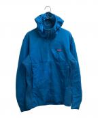 Patagoniaパタゴニア）の古着「ナノエアライトハイブリッドフーディ」｜ブルー