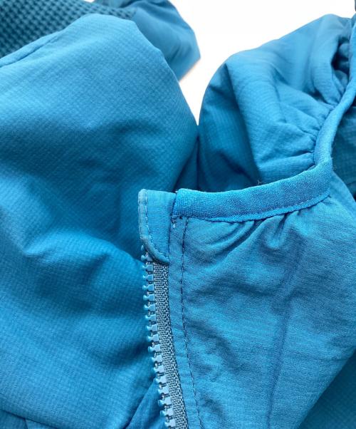 Patagonia（パタゴニア）Patagonia (パタゴニア) ナノエアライトハイブリッドフーディ ブルー サイズ:Mの古着・服飾アイテム