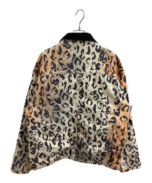 stussy（ステューシー）stussy (ステューシー) washed canvas shop jacket ベージュ サイズ:Sの古着・服飾アイテム