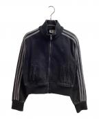 adidasアディダス）の古着「アディカラーデニムトラックトップ / JD3110」｜ブラック